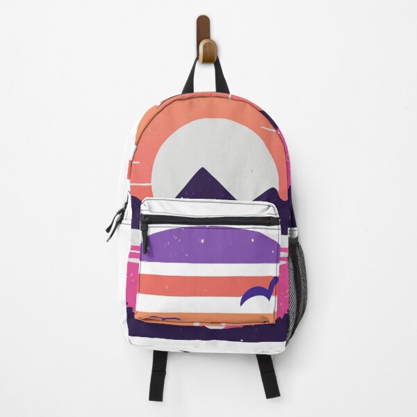 Item preview, Sunrise Painting orange purple designed and sold by STYLO FASHION.