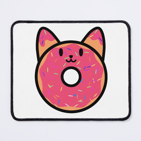 Item preview, Strawberry Doughnut Cat designed and sold by CrazyCat393.