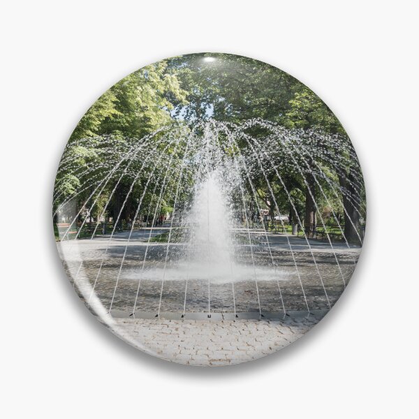 Item preview, Liquid Cupola Fountain in an Elegant Public Garden designed and sold by Georgia Mizuleva.