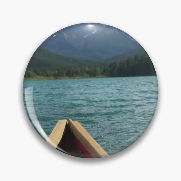 Item preview, Canoeing in a Canmore Lake designed and sold by amymayb.