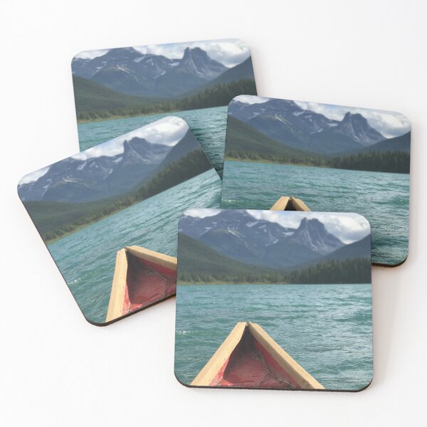 Item preview, Canoeing in a Canmore Lake designed and sold by amymayb.