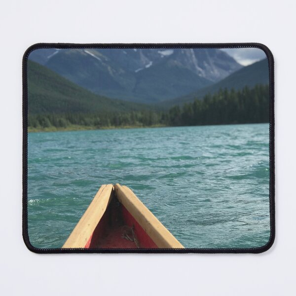 Item preview, Canoeing in a Canmore Lake designed and sold by amymayb.