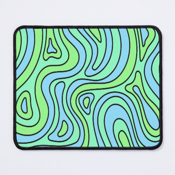 Item preview, Green Turquoise Trippy Swirls designed and sold by everything4eva.