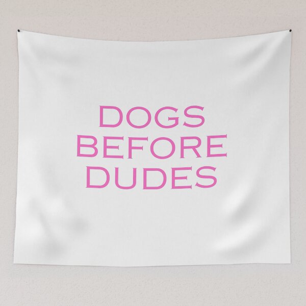 Item preview, Dogs before dudes pink priority list designed and sold by DudzDesignz.