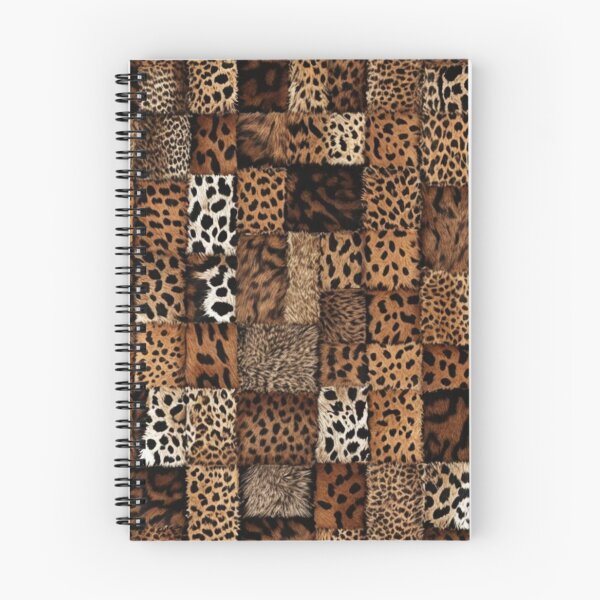 Item preview, Abstract Brown Faux Fur Patchwork Pattern designed and sold by calibrit.