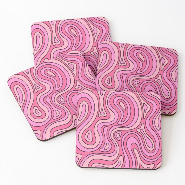 Item preview, Pastel Pink Trippy Swirls designed and sold by everything4eva.
