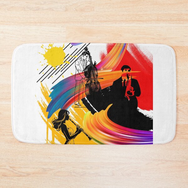 Item preview, Abstract Instrumentalist In Color & Music designed and sold by BrightrDayMusicArt.