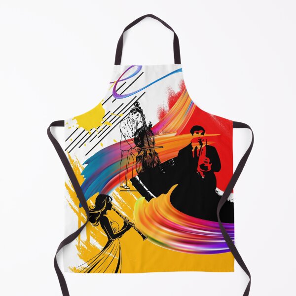 Item preview, Abstract Instrumentalist In Color & Music designed and sold by BrightrDayMusicArt.