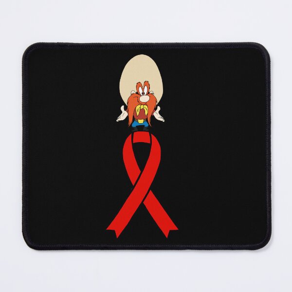 Item preview, Classic Cartoon Cowboy Standing on an Awareness Ribbon (Red) designed and sold by CaitlynConnor.