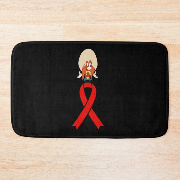 Item preview, Classic Cartoon Cowboy Standing on an Awareness Ribbon (Red) designed and sold by CaitlynConnor.