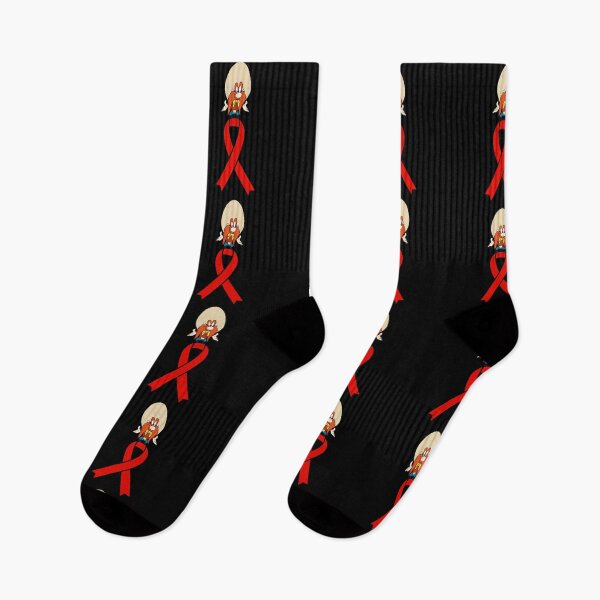 Item preview, Classic Cartoon Cowboy Standing on an Awareness Ribbon (Red) designed and sold by CaitlynConnor.