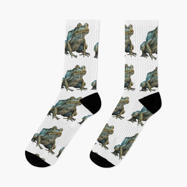 Item preview, Photo of Japanese Blue Green Frog designed and sold by HollywoodInked.