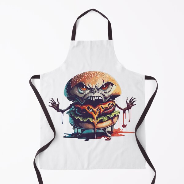 Aperçu de l'œuvre Burger macabre créée et vendue par livvestudio.