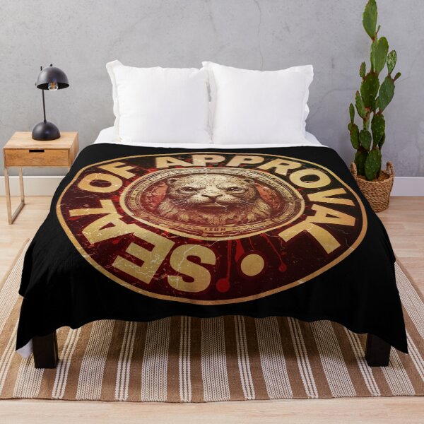 Item preview, Black and Gold Seal of Approval  designed and sold by pUNKnown.
