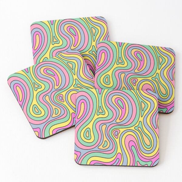 Item preview, Pastel Trippy Swirls designed and sold by everything4eva.
