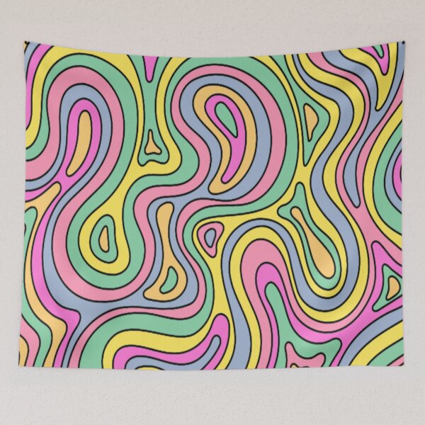 Item preview, Pastel Trippy Swirls designed and sold by everything4eva.