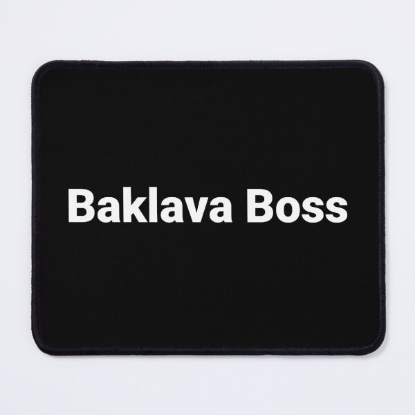 Item preview, Baklava Boss designed and sold by Text-based T-Shirts and Gifts.