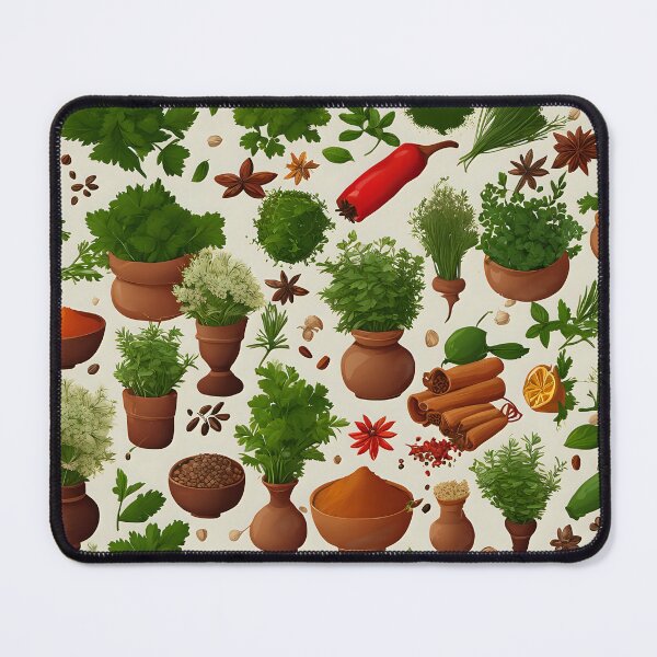 Item preview, Herbs And Spices Pattern designed and sold by Pokemondundee.