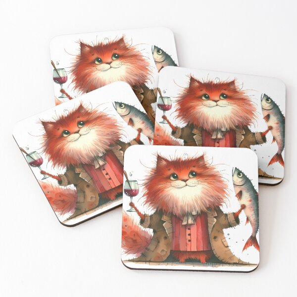 Item preview, Red cat designed and sold by NadyaMichaels.