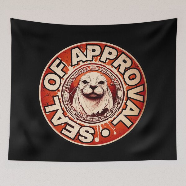 Item preview, Red Seal of Approval  designed and sold by pUNKnown.