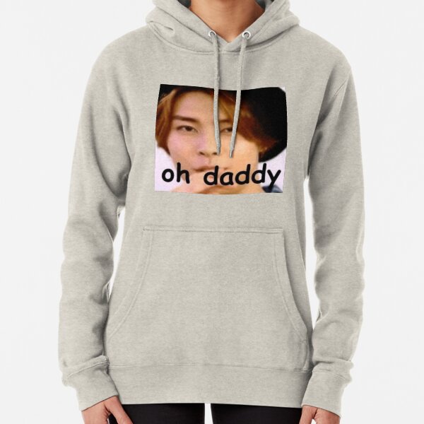 NCT Johnny "oh papa" meme Sweat à capuche épais