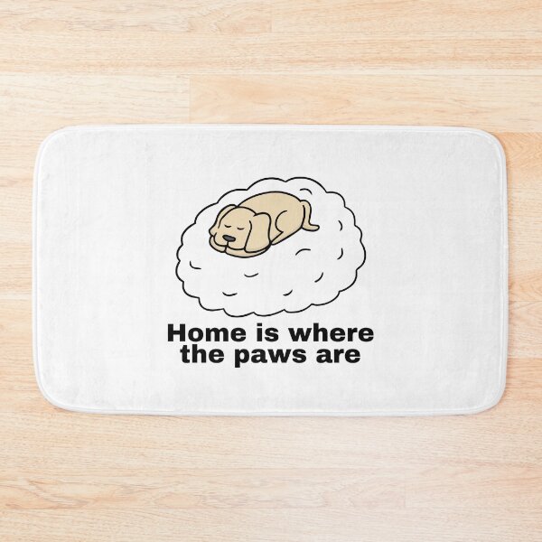 Item preview, Home is where the paws are designed and sold by meesara.