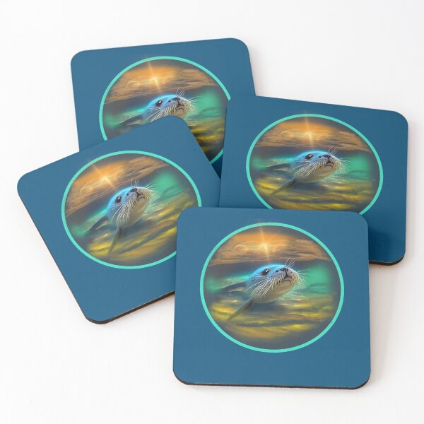 Item preview, Sea Lion's Swim  designed and sold by Tripp Art Studio.