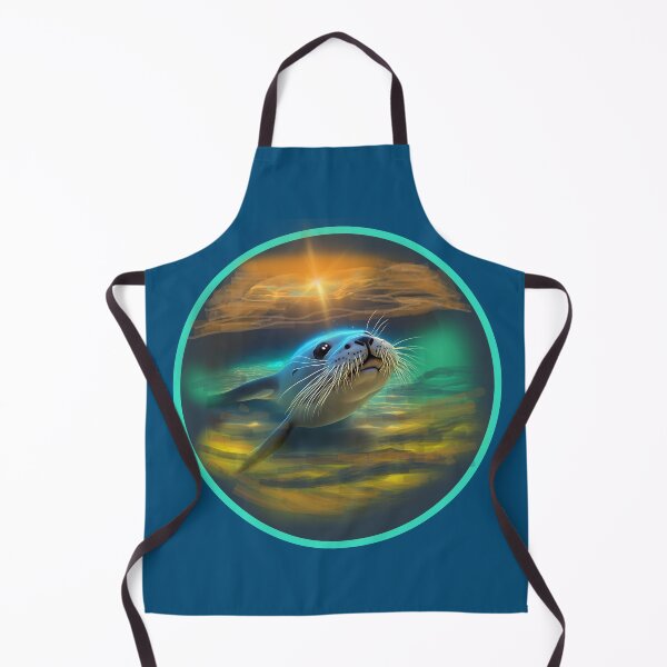 Item preview, Sea Lion's Swim designed and sold by Tripp Art Studio.