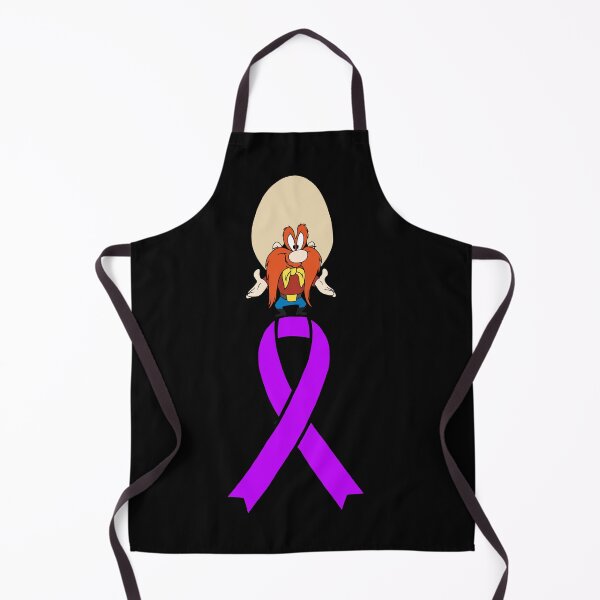 Item preview, Classic Cartoon Cowboy Standing on an Awareness Ribbon (Purple) designed and sold by CaitlynConnor.