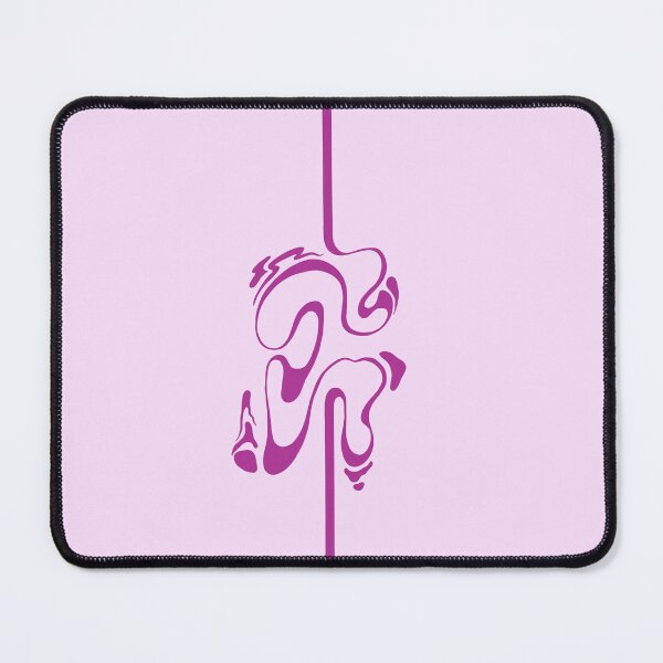 Item preview, Magenta Abstract Single Line Swirl designed and sold by itsgoodjunk.