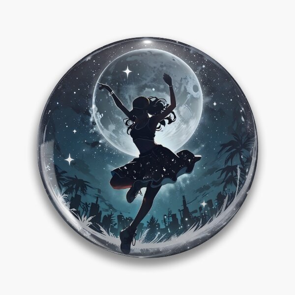 Item preview, Hip hop dancer in the moonlight designed and sold by Artbellachi.