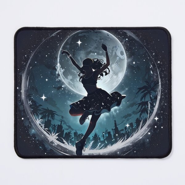 Item preview, Hip hop dancer in the moonlight designed and sold by Artbellachi.