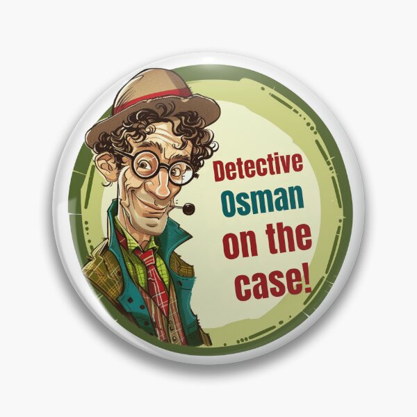 Artikelvorschau, Detektiv Osman am Fall - Inspiriert von Mystery Digital Art entworfen und verkauft von Art00786.