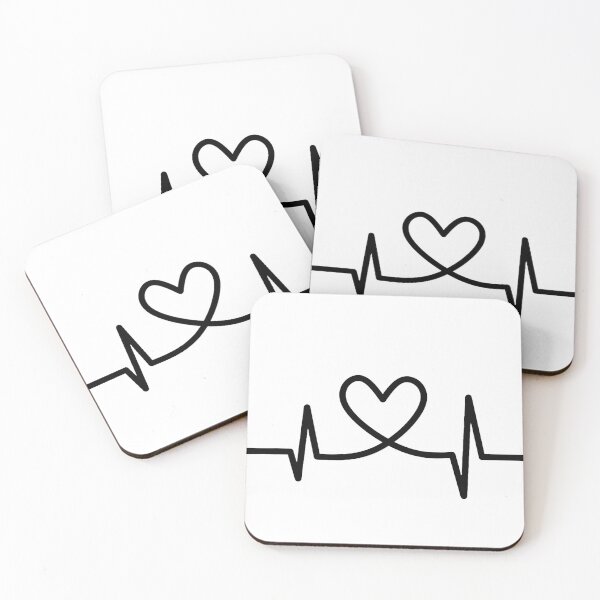Item preview, heart pulse pattern pulse designed and sold by AdminPatani.