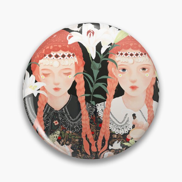 Item preview, PANRAN design brand art painting "Twins 2" designed and sold by PANRAN.