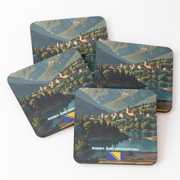Item preview, Bosnia and Herzegovina Travel  designed and sold by Thistle-TShop.