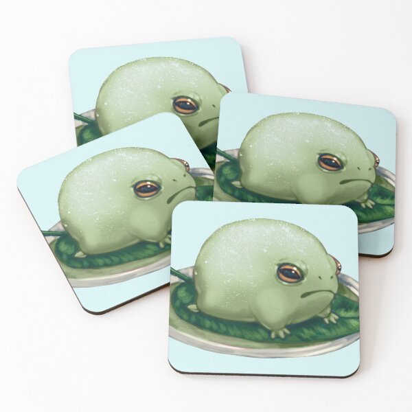 Item preview, Matcha Mochi Rain Frog designed and sold by VikCleoNaturin.