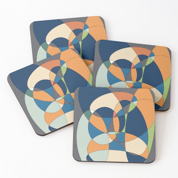 Item preview, Mondrian ellipses  designed and sold by SureEel.
