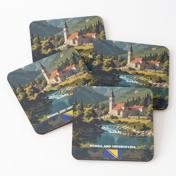 Item preview, Bosnia and Herzegovina Travel  designed and sold by Thistle-TShop.