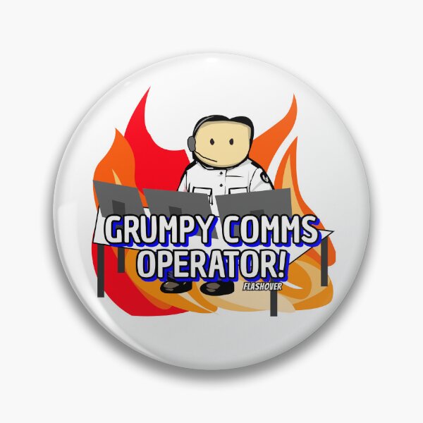 Item preview, Grumpy Comms Operator - Male designed and sold by Flashover.