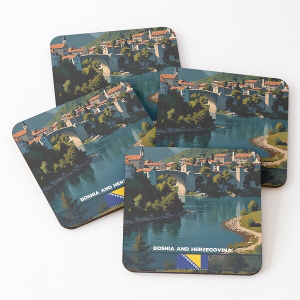 Item preview, Bosnia and Herzegovina Travel  designed and sold by Thistle-TShop.