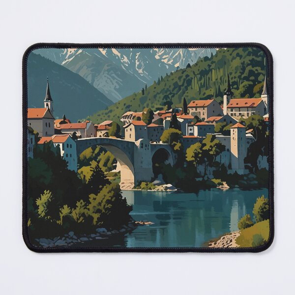 Item preview, Bosnia and Herzegovina Travel  designed and sold by Thistle-TShop.