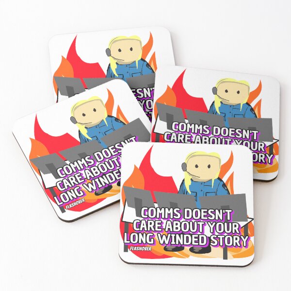 Item preview, Comms don't care about your story designed and sold by Flashover.