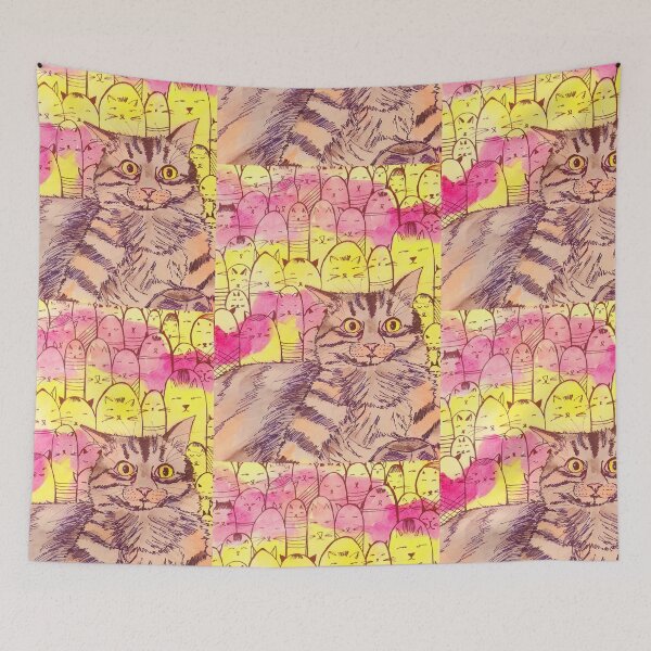 Item preview, Cats and cats  designed and sold by Kiruthikaarts.
