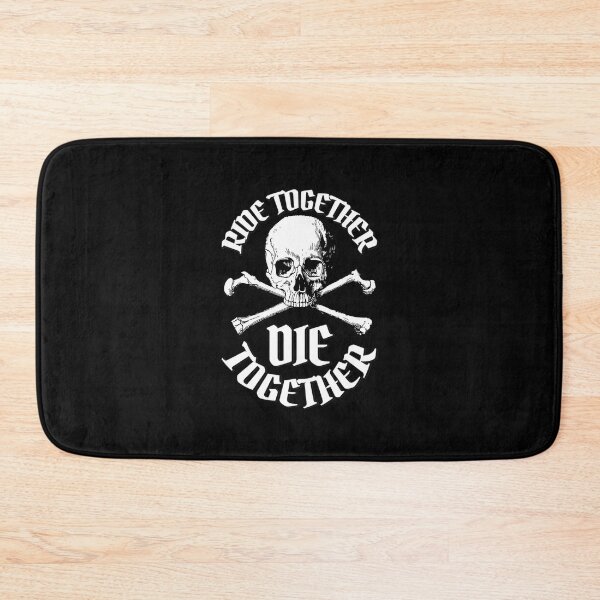 Item preview, We Ride Together Bone and Skull designed and sold by KewaleeTee.