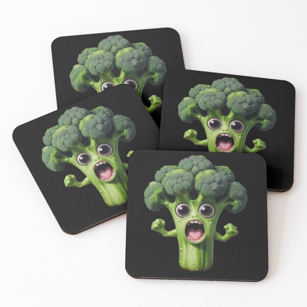 Item preview, Scared broccoli  designed and sold by Awesome Things.