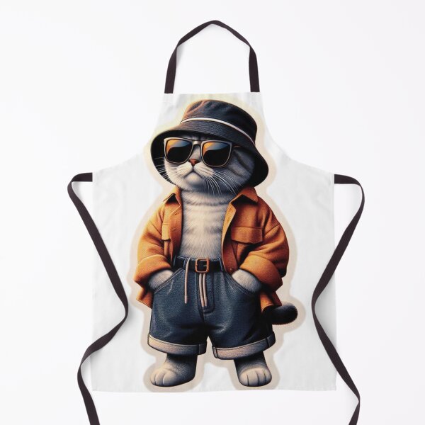 Item preview, Cute Bucket Hat Cat T-Shirt Designs #6 designed and sold by Kinyah88.