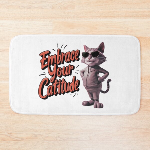 Item preview, Catitude: Embrace Your Catitude designed and sold by deluxedigital1.