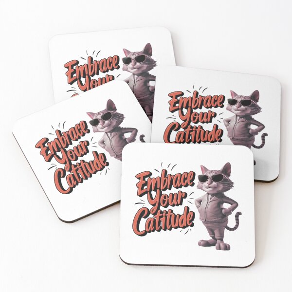 Item preview, Catitude: Embrace Your Catitude designed and sold by deluxedigital1.