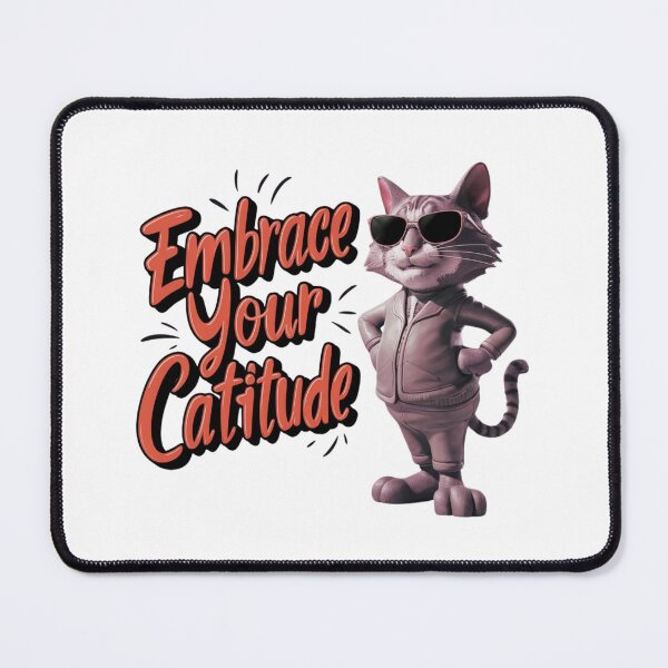 Item preview, Catitude: Embrace Your Catitude designed and sold by deluxedigital1.